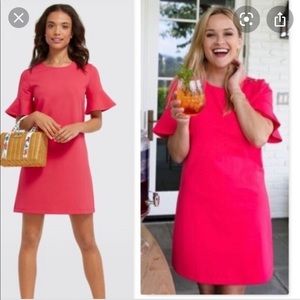 Draper James NWT L Shift Dress (Lip color)